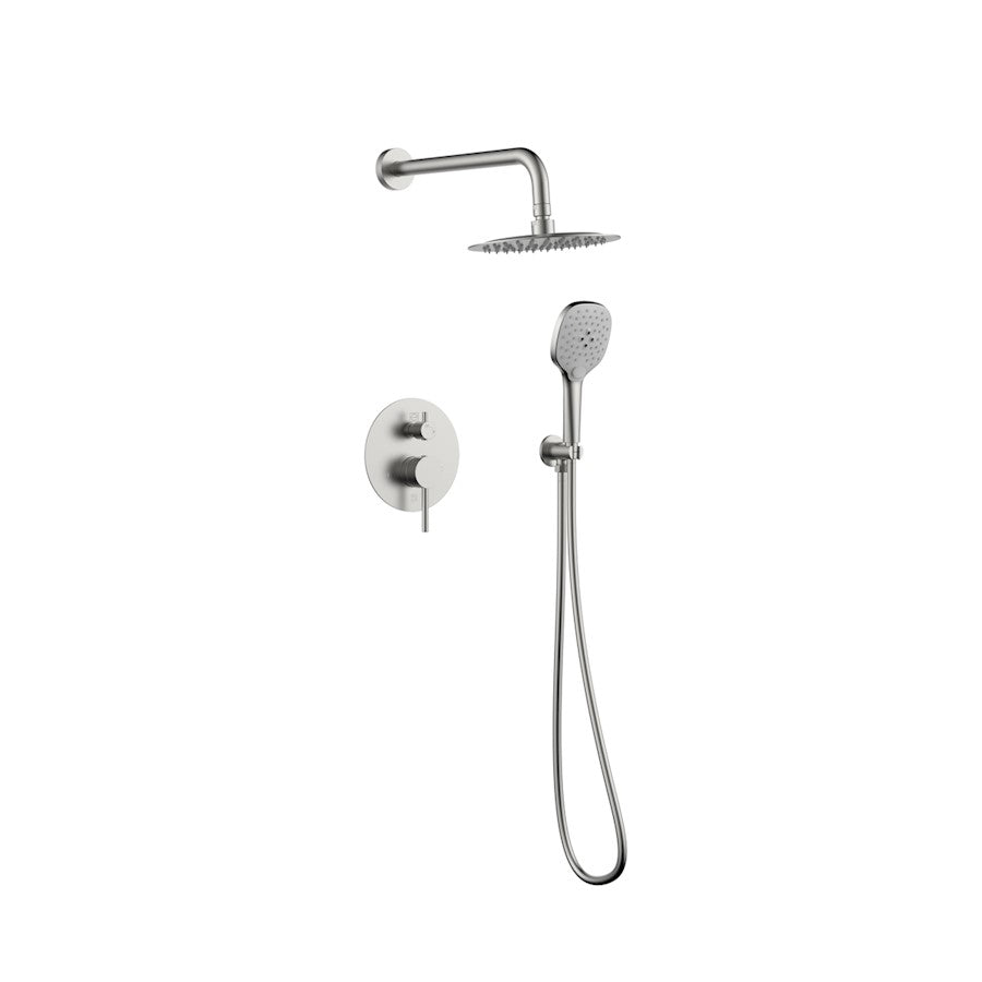 Elegant Lighting 9001 George Shower Faucet, Brushed Nickel