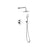 Elegant Lighting 9001 George Shower Faucet, Chrome