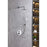 Elegant Lighting 9001 George Shower Faucet, Chrome