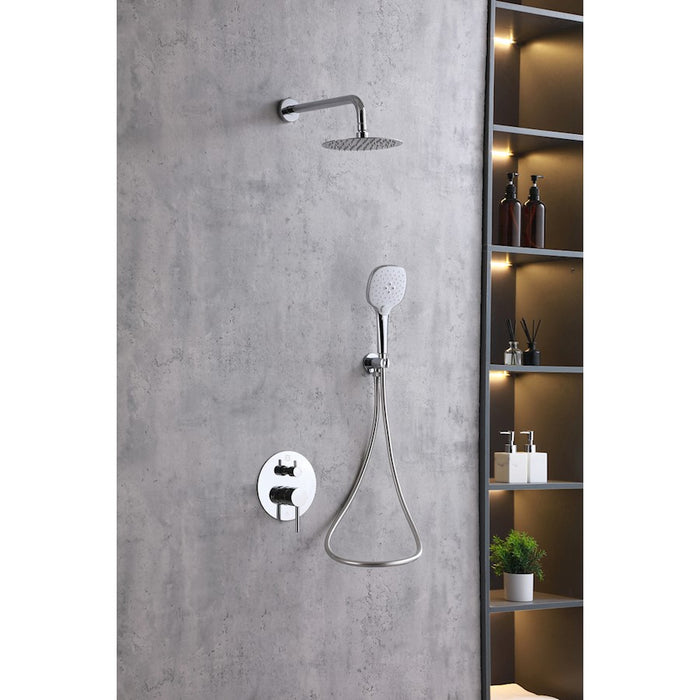 Elegant Lighting 9001 George Shower Faucet, Chrome