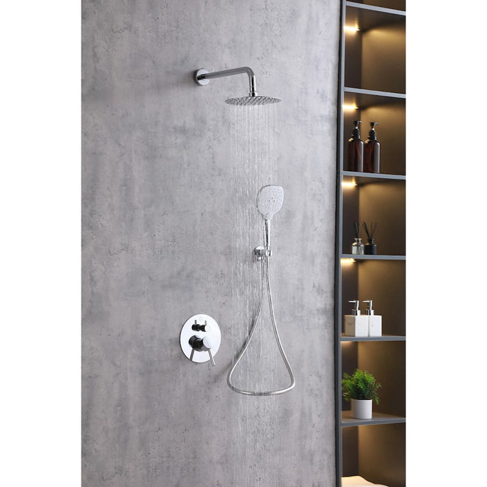 Elegant Lighting 9001 George Shower Faucet, Chrome