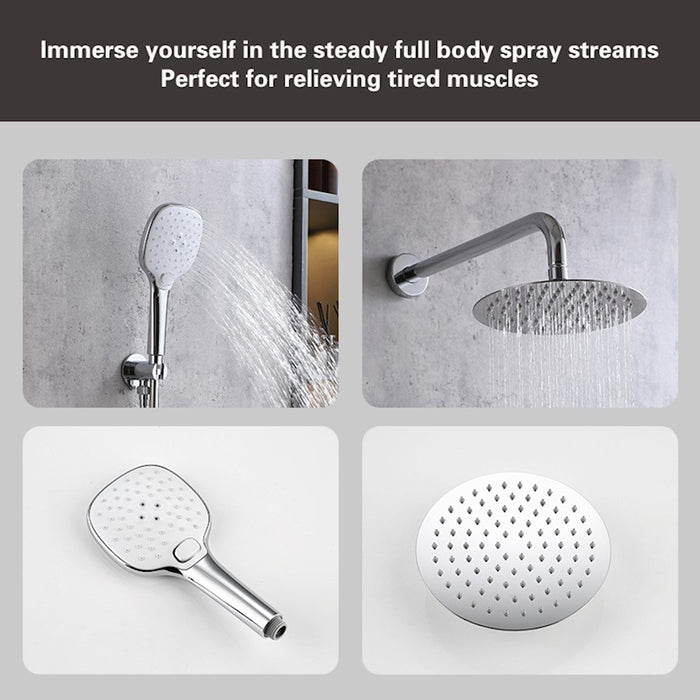 Elegant Lighting 9001 George Shower Faucet, Chrome