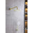 Elegant Lighting George Shower Faucet, Brushed Gold