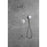 Elegant Lighting George Shower Faucet, Brushed Nickel