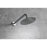 Elegant Lighting George Shower Faucet, Brushed Nickel