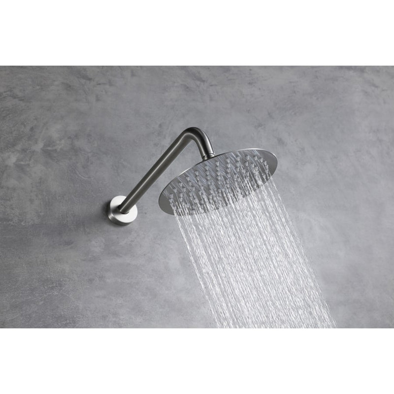 Elegant Lighting George Shower Faucet, Brushed Nickel