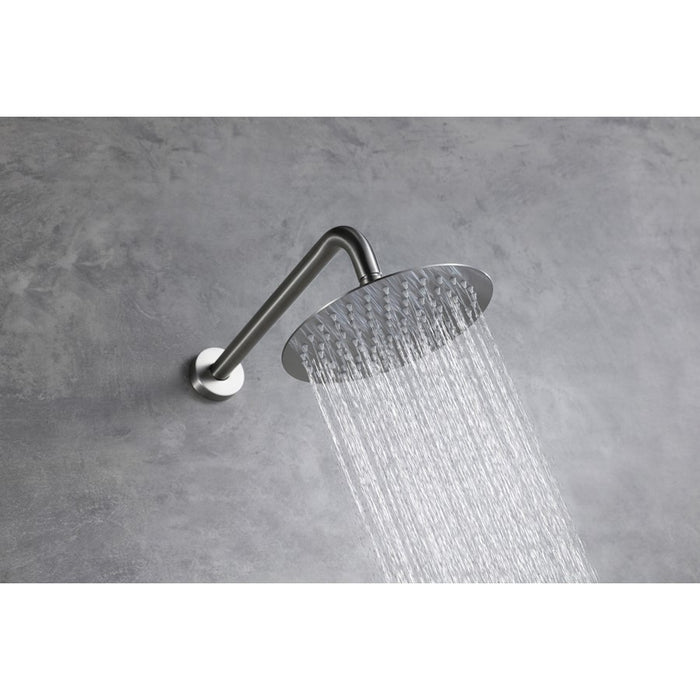 Elegant Lighting George Shower Faucet, Brushed Nickel