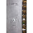 Elegant Lighting George Shower Faucet, Chrome