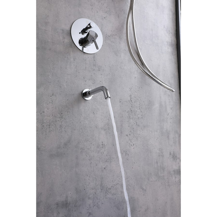 Elegant Lighting George Shower Faucet, Chrome