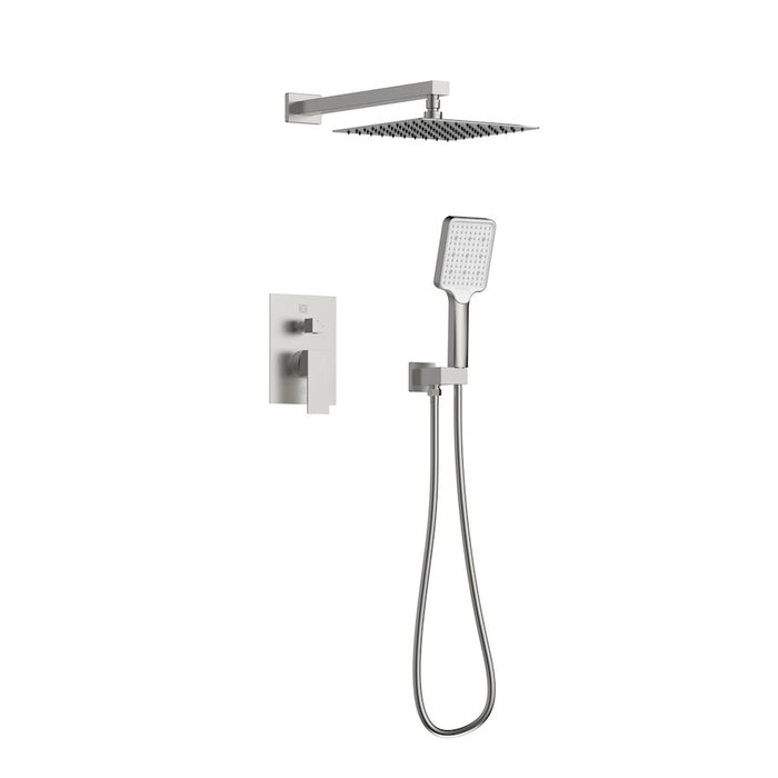 Elegant Lighting Petar Shower Faucet, Nickel