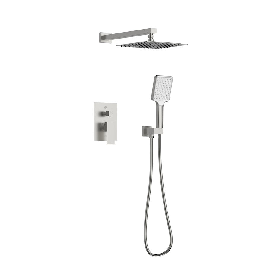 Elegant Lighting Petar Shower Faucet, Nickel