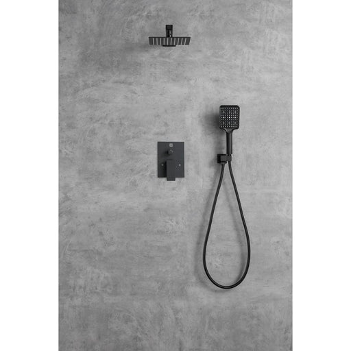 Elegant Lighting Petar Shower Faucet, Black
