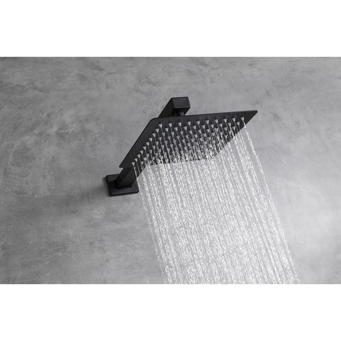 Elegant Lighting Petar Shower Faucet, Black