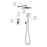 Elegant Lighting Petar Faucet, Chrome