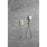 Elegant Lighting Petar Shower Faucet, Brushed Gold