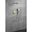 Elegant Lighting Petar Shower Faucet, Brushed Gold