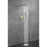 Elegant Lighting Petar Shower Faucet, Brushed Gold
