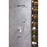 Elegant Lighting Petar Shower Faucet, Brushed Nickel