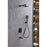 Elegant Lighting Petar Shower Faucet, Matte Black