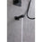 Elegant Lighting Petar Shower Faucet, Matte Black