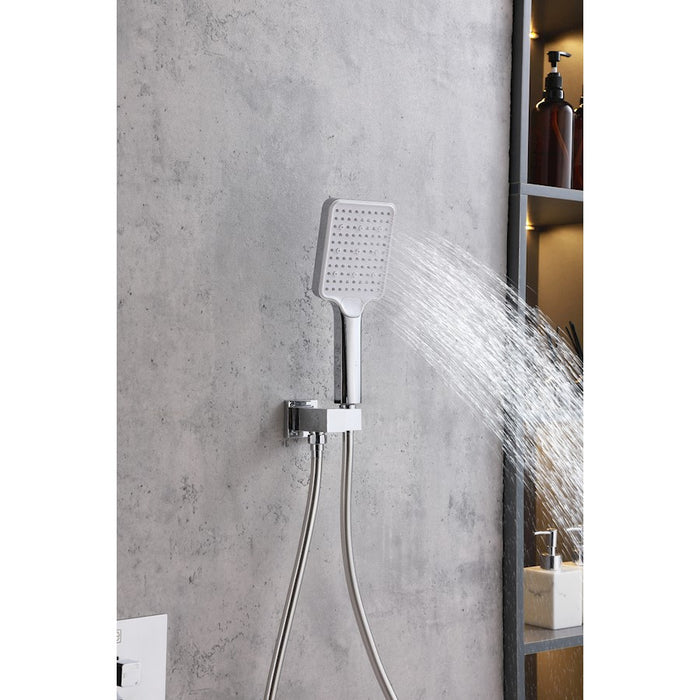 Elegant Lighting Petar Shower Faucet, Chrome