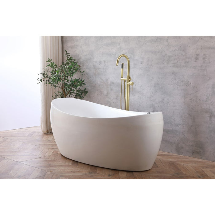 Elegant Lighting Steven Tub Faucet, Brushed Gold