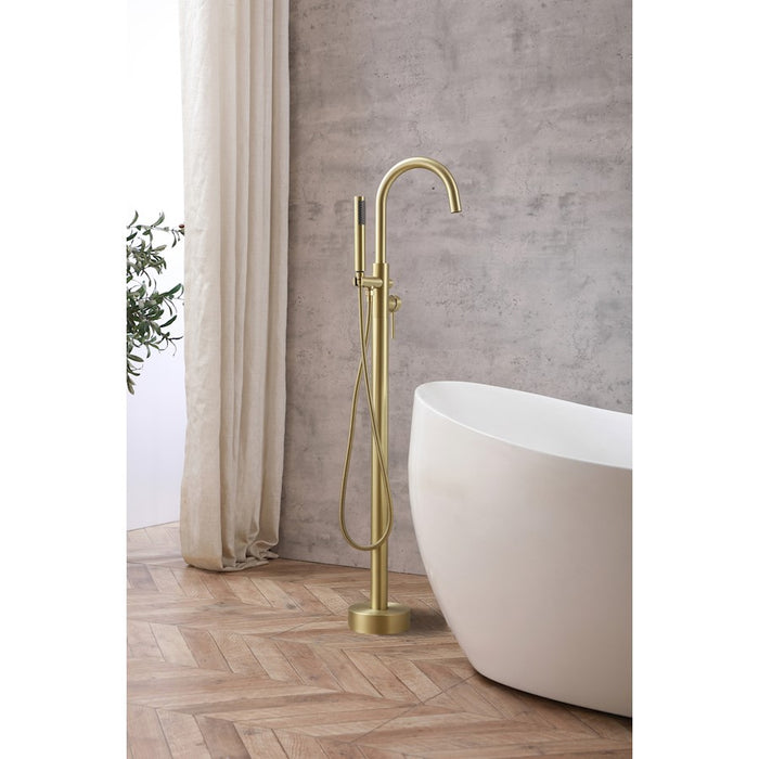 Elegant Lighting Steven Tub Faucet, Brushed Gold