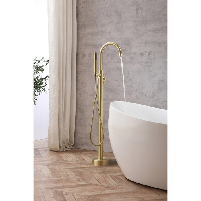 Elegant Lighting Steven Tub Faucet, Brushed Gold