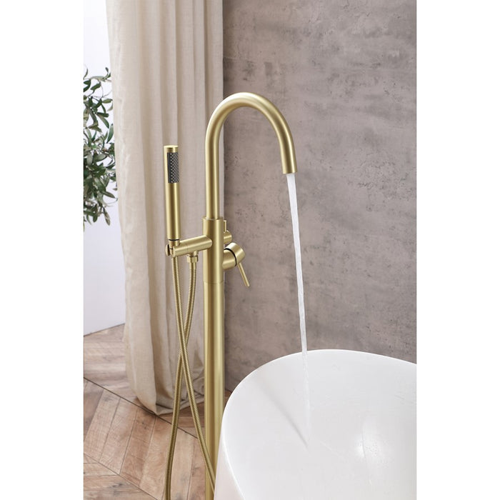 Elegant Lighting Steven Tub Faucet, Brushed Gold
