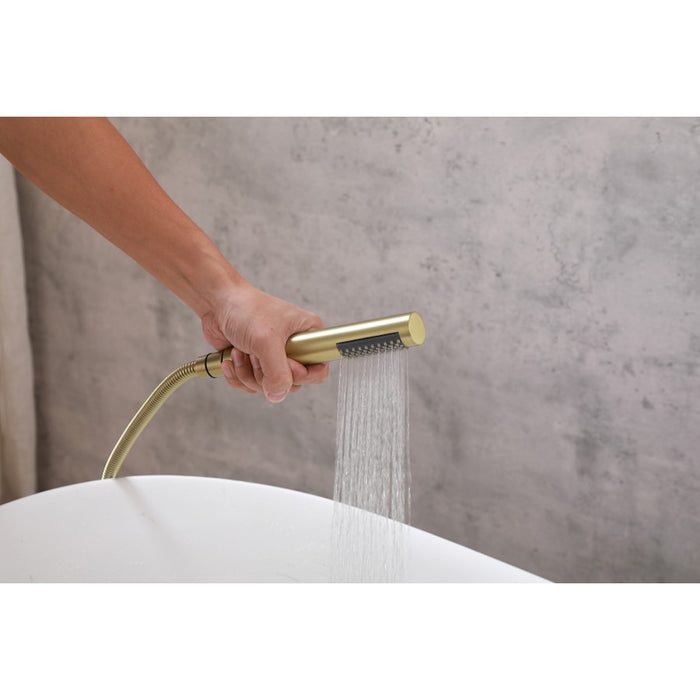 Elegant Lighting Steven Tub Faucet, Brushed Gold