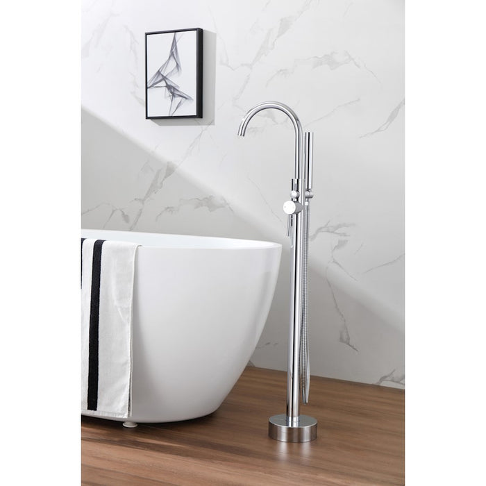 Elegant Lighting Steven Tub Faucet, Chrome