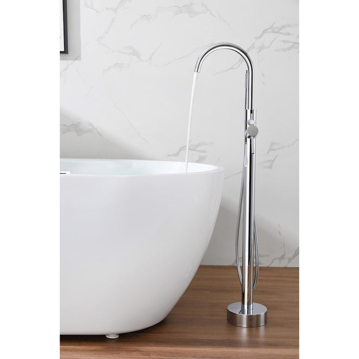 Elegant Lighting Steven Tub Faucet, Chrome