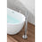 Elegant Lighting Steven Tub Faucet, Chrome