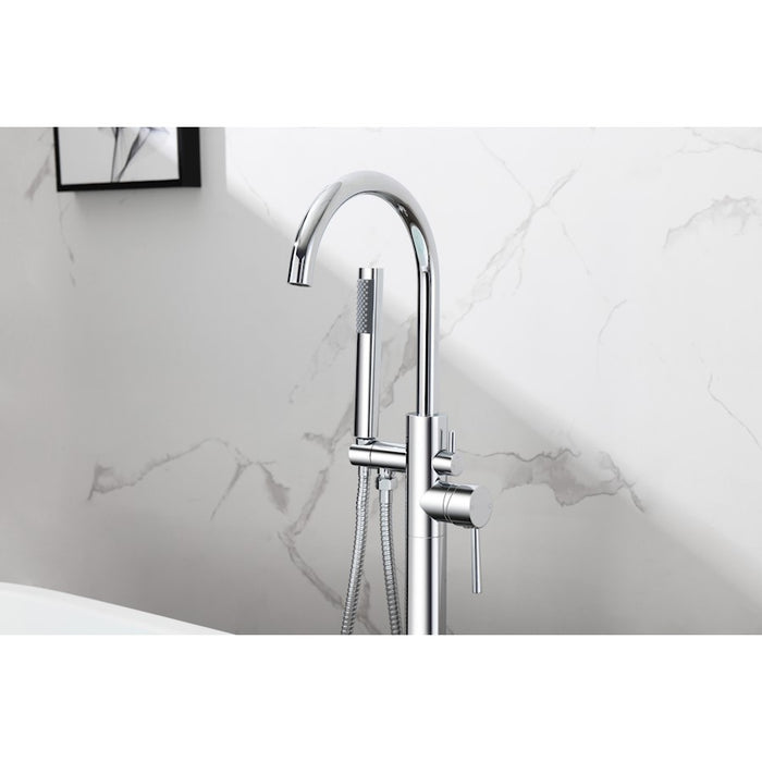 Elegant Lighting Steven Tub Faucet, Chrome