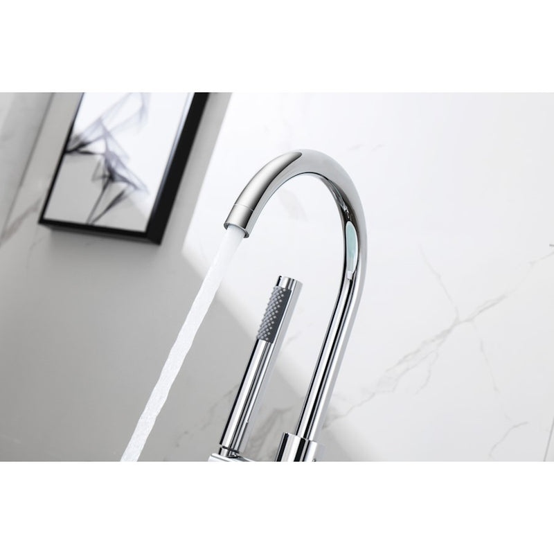 Elegant Lighting Steven Tub Faucet, Chrome