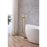 Elegant Lighting Henry Tub Faucet, Brushed Gold