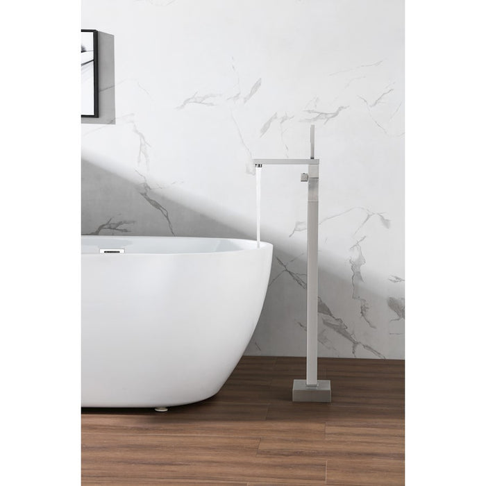 Elegant Lighting Henry Tub Faucet, Brushed Nickel