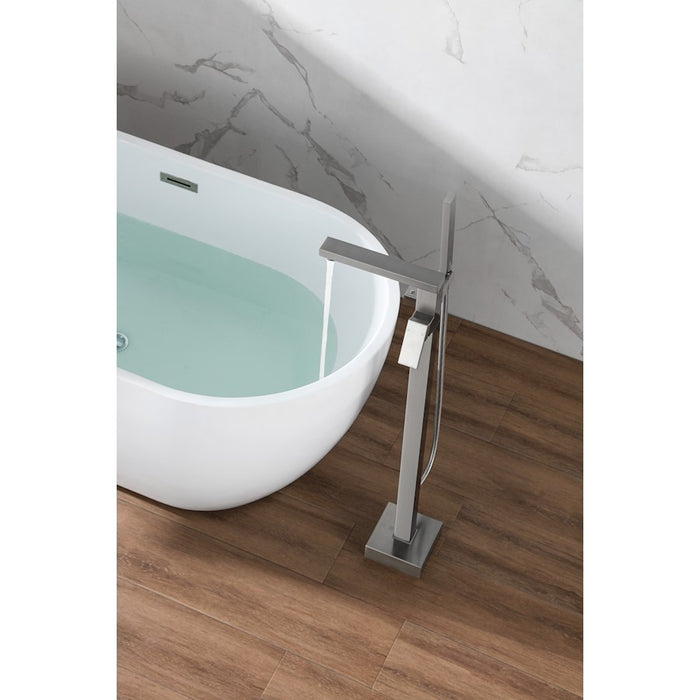 Elegant Lighting Henry Tub Faucet, Brushed Nickel