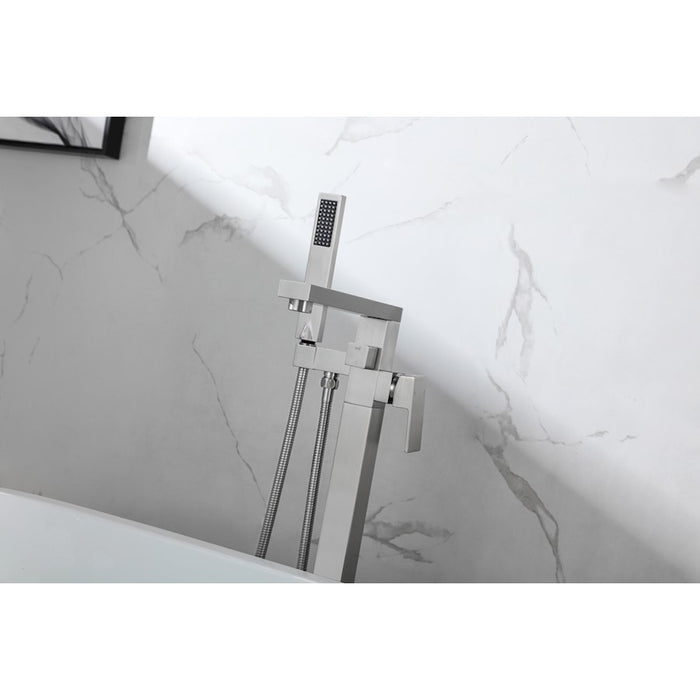 Elegant Lighting Henry Tub Faucet, Brushed Nickel
