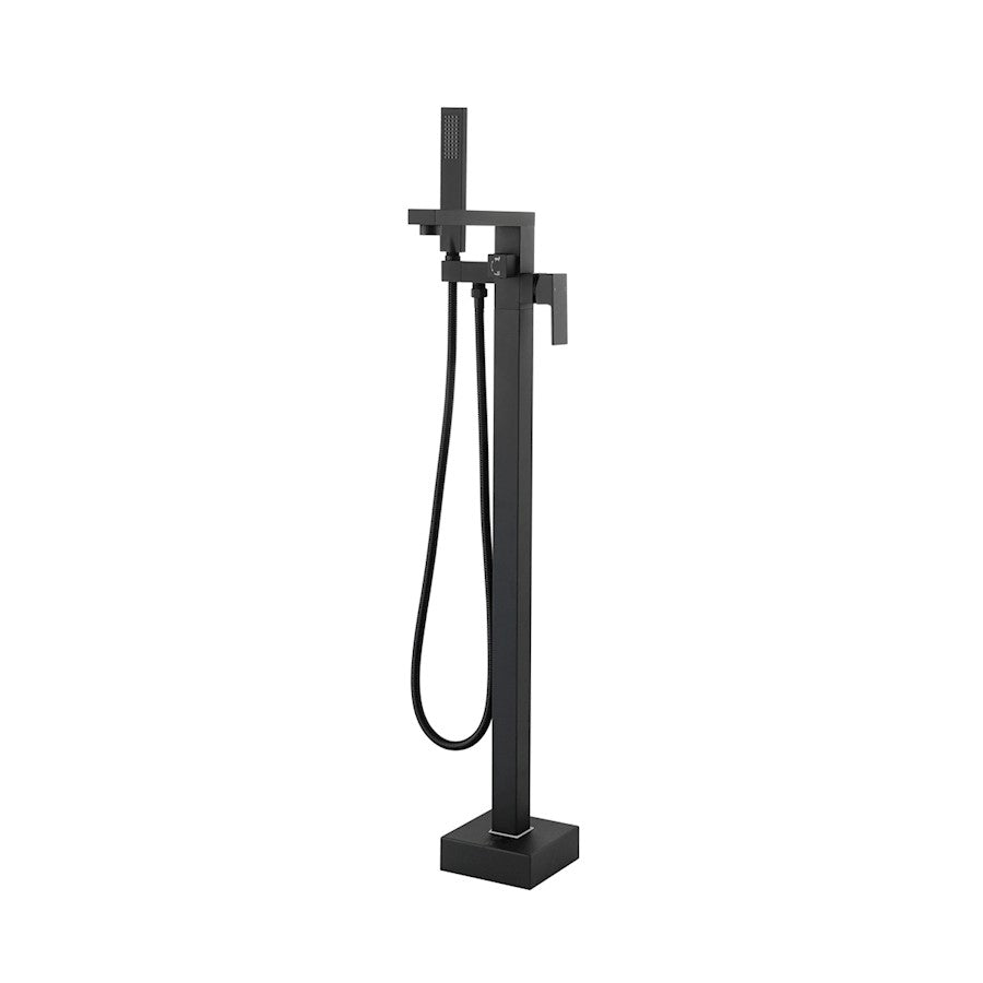Elegant Lighting Henry Tub Faucet, Matte Black