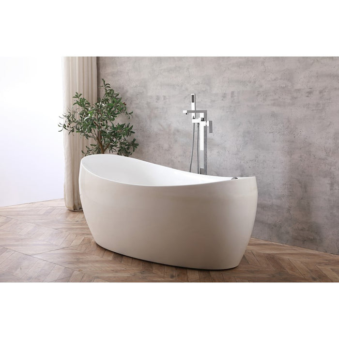 Elegant Lighting Henry Tub Faucet, Chrome