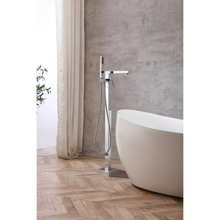 Elegant Lighting Henry Tub Faucet, Chrome