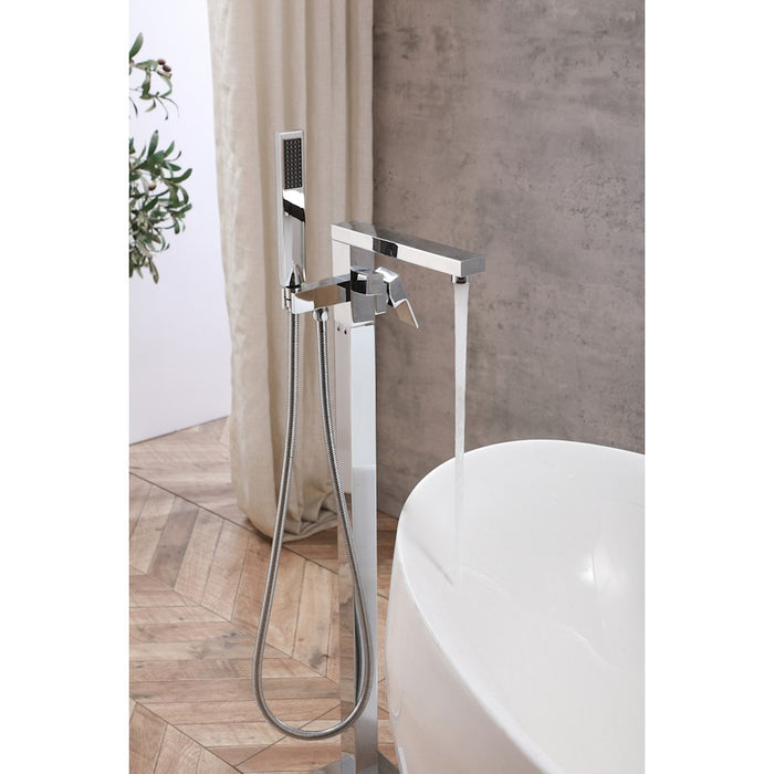 Elegant Lighting Henry Tub Faucet, Chrome