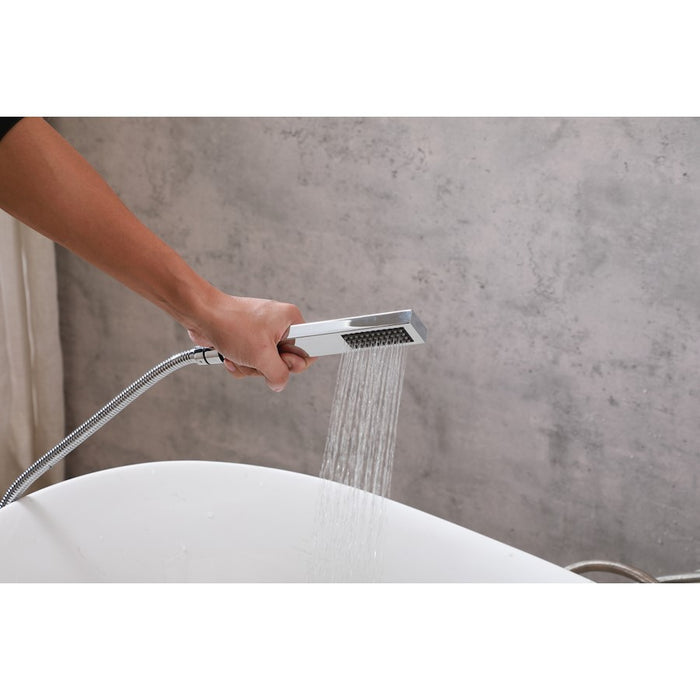 Elegant Lighting Henry Tub Faucet, Chrome
