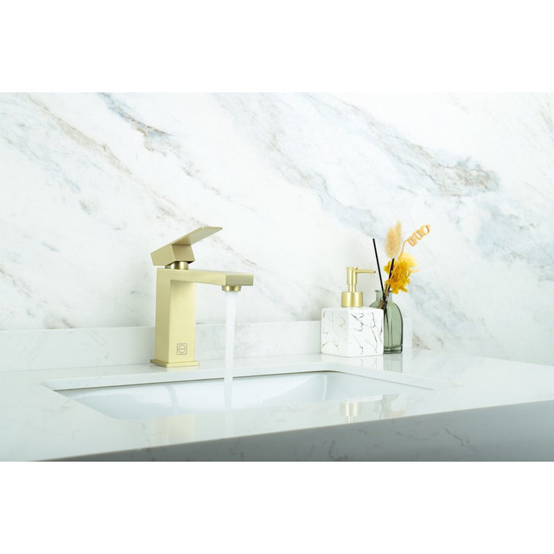 Elegant Lighting Jakob Vanity Faucet,Gold
