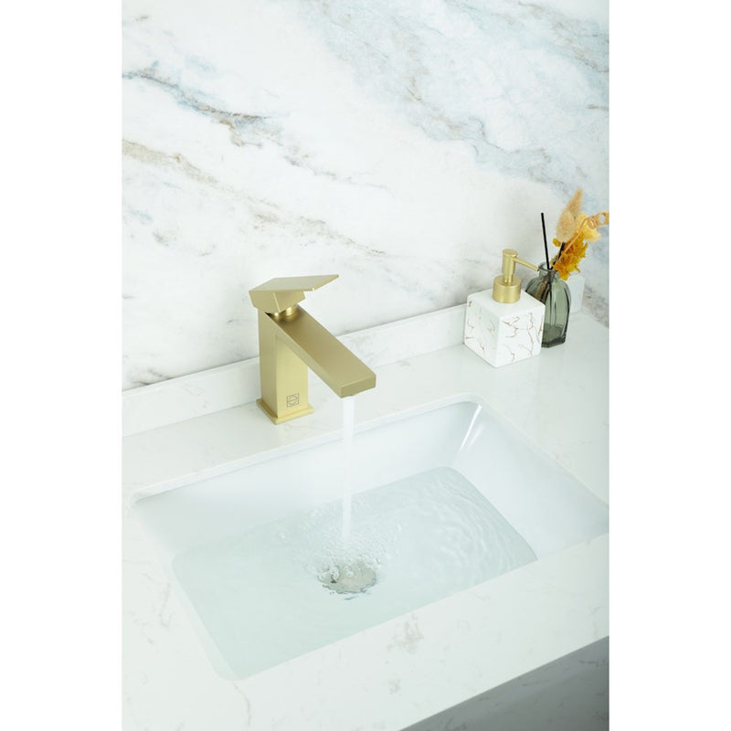 Elegant Lighting Jakob Vanity Faucet,Gold