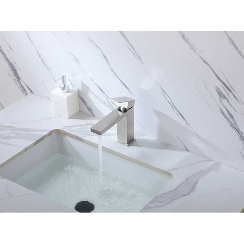 Elegant Lighting Jakob Vanity Faucet, Nickel