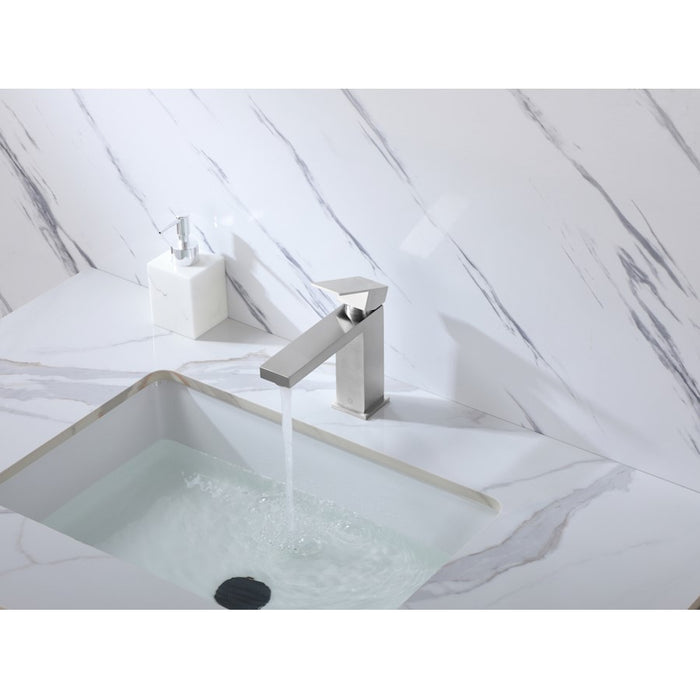 Elegant Lighting Jakob Vanity Faucet, Nickel