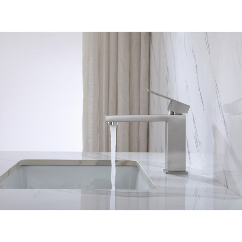Elegant Lighting Jakob Vanity Faucet, Nickel