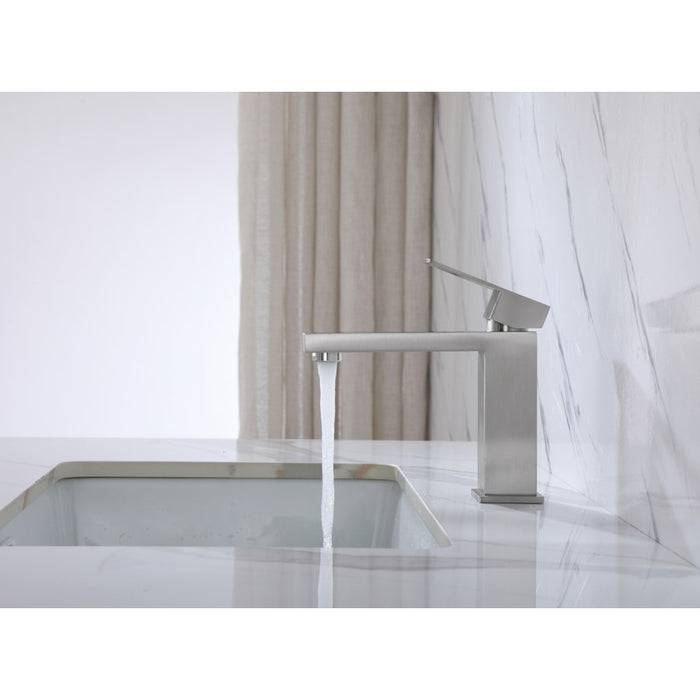 Elegant Lighting Jakob Vanity Faucet, Nickel